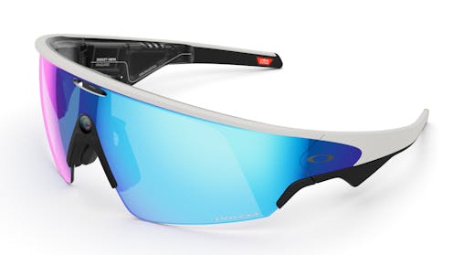 Oakley Meta Vanguard AI Glasses White Frame with Prizm Sapphire