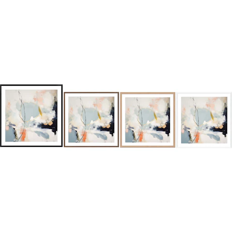 La Grolla Ethereal Blue Beats I Frame Wall Art