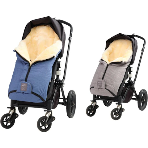 Naturally Sheepskins Universal Fit Footmuff with Centre Zip