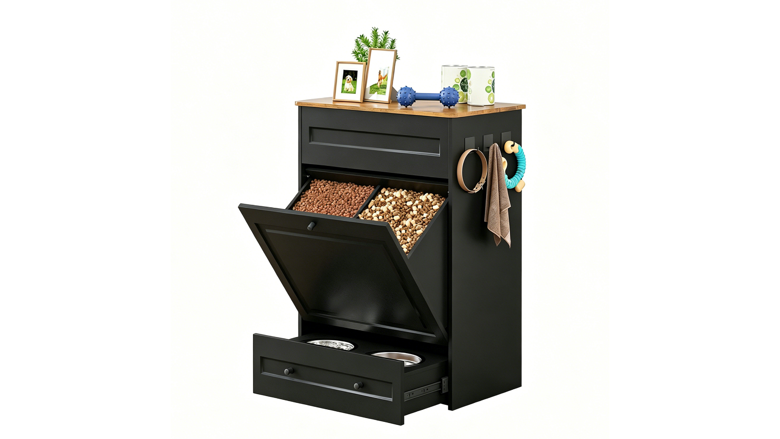 Advwin 2-in-1 Dog Feeding Station