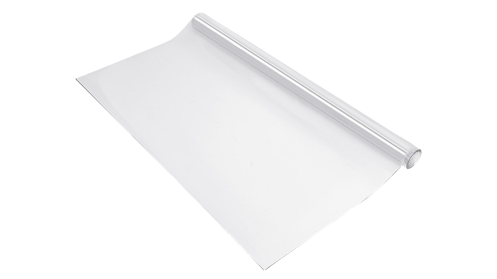 Randy and Travis Machinery PVC Plastic Protector Tablecloth - Crystal Clear