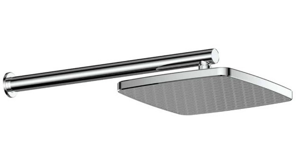 Greens Glide Syntra RainBoost Wall Shower - Chrome