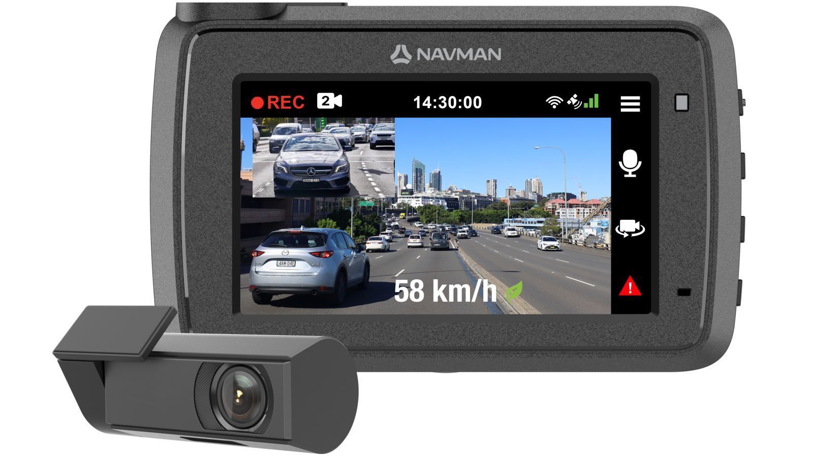Navman MiVue Smart True 4K DC 2160p Dash Cam