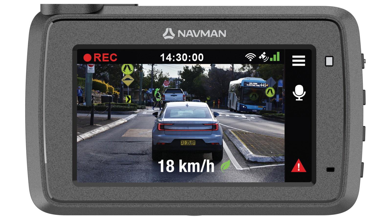 Navman MiVue 280 Safety True 2.5K QHD 1440p Dash Cam