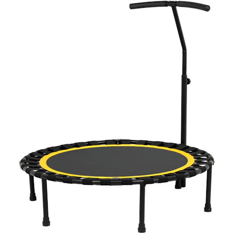 Advwin 50inch Mini Round Trampoline - Yellow