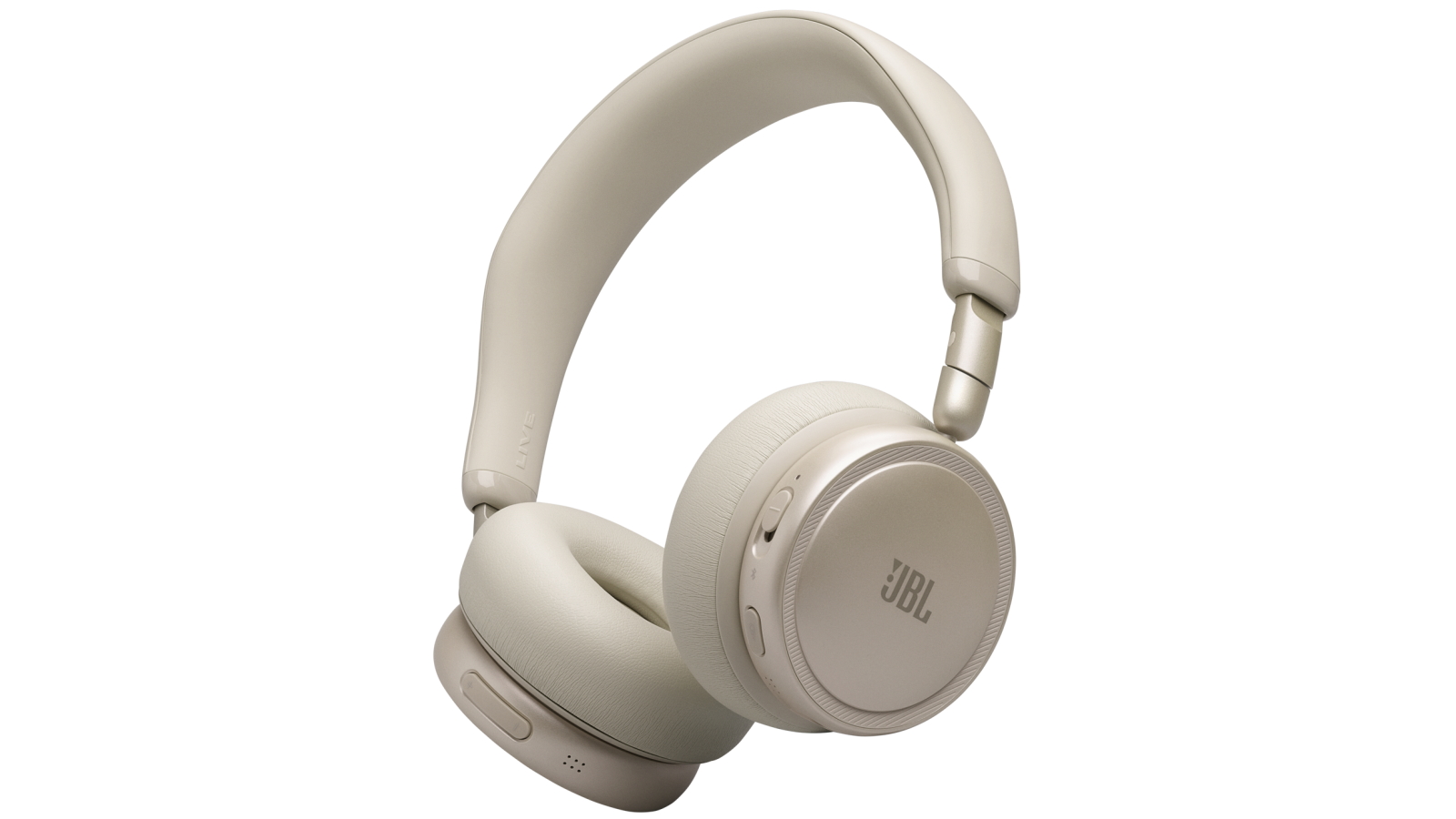 JBL Live 680NC Wireless Noise Cancelling On-Ear Headphones - Champagne