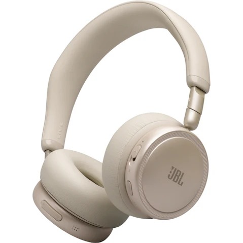 JBL Live 680NC Wireless Noise Cancelling On-Ear Headphones - Champagne