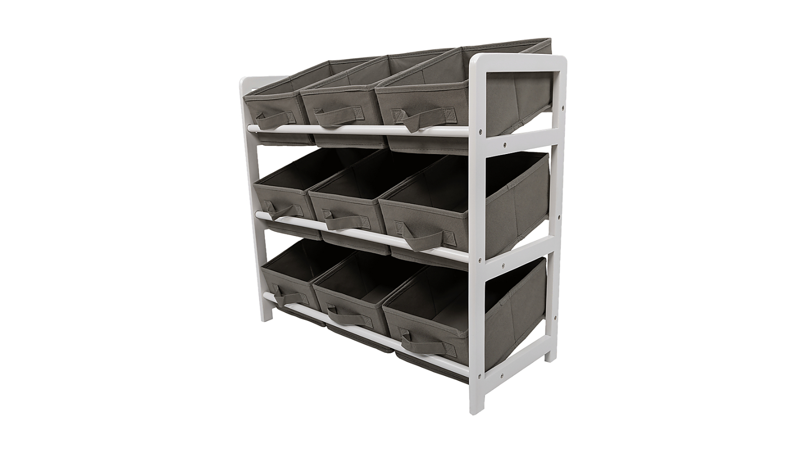 Randy and Travis Machinery Kids Toy Box Storage Unit Drawer - Grey