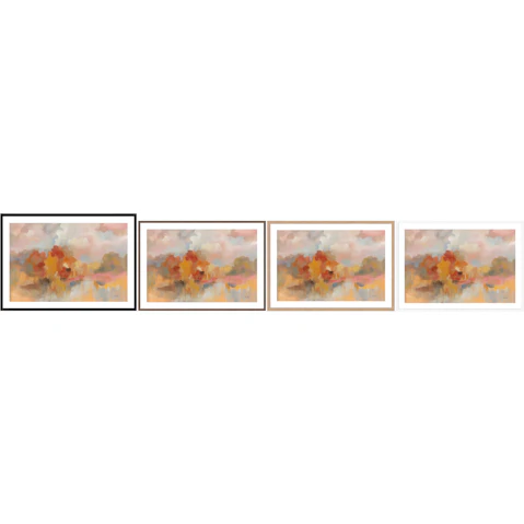 La Grolla Fall Sunrise Frame Wall Art