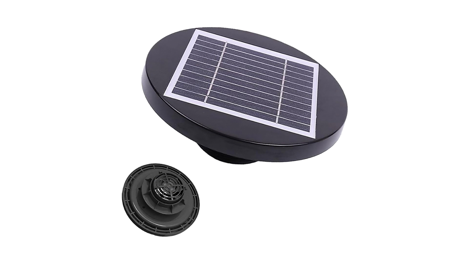 Randy and Travis Machinery Solar Powered Roof Fan Ventilator for Boat RV Greenhouse