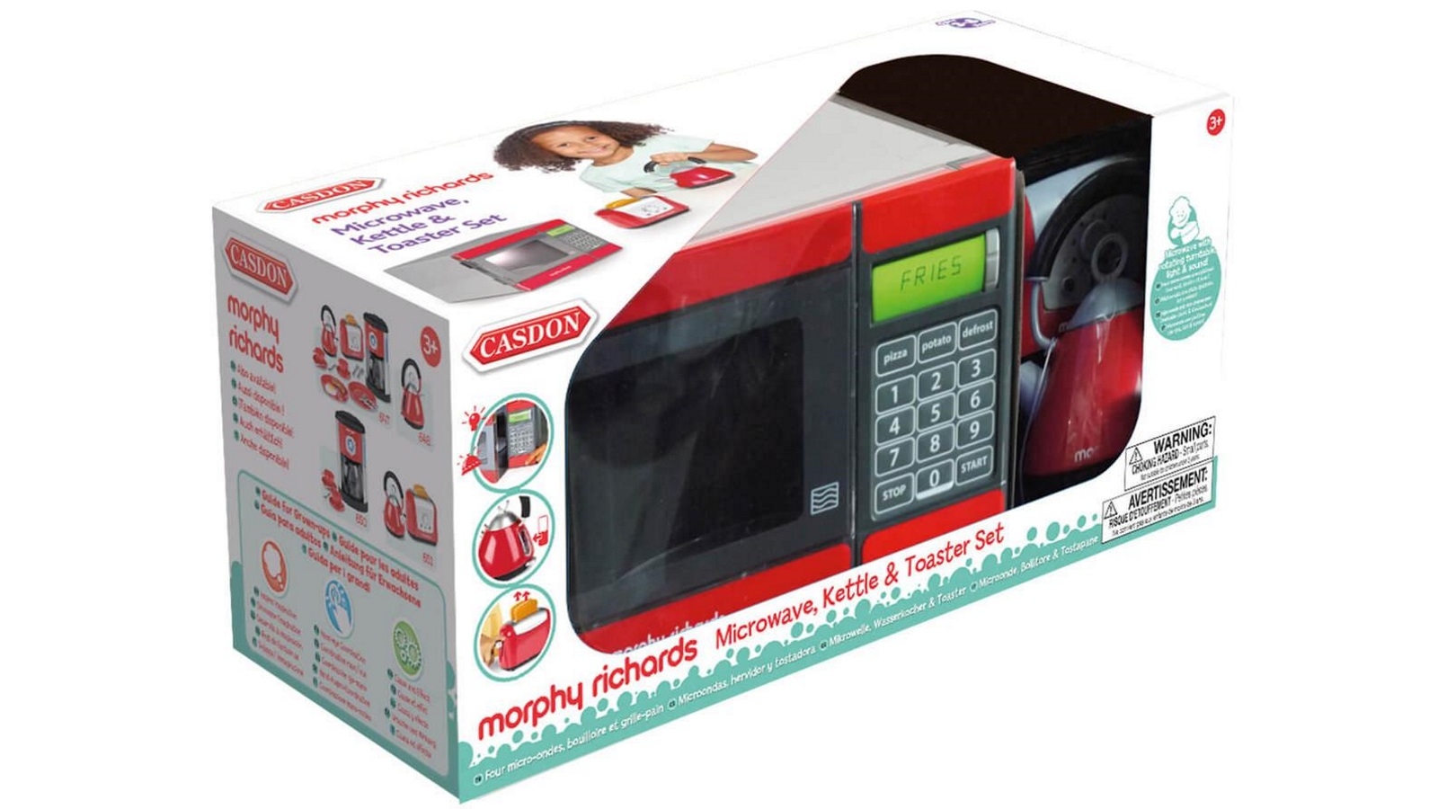 Morphy Richards Microwave Kettle and Toaster Set Harvey Norman