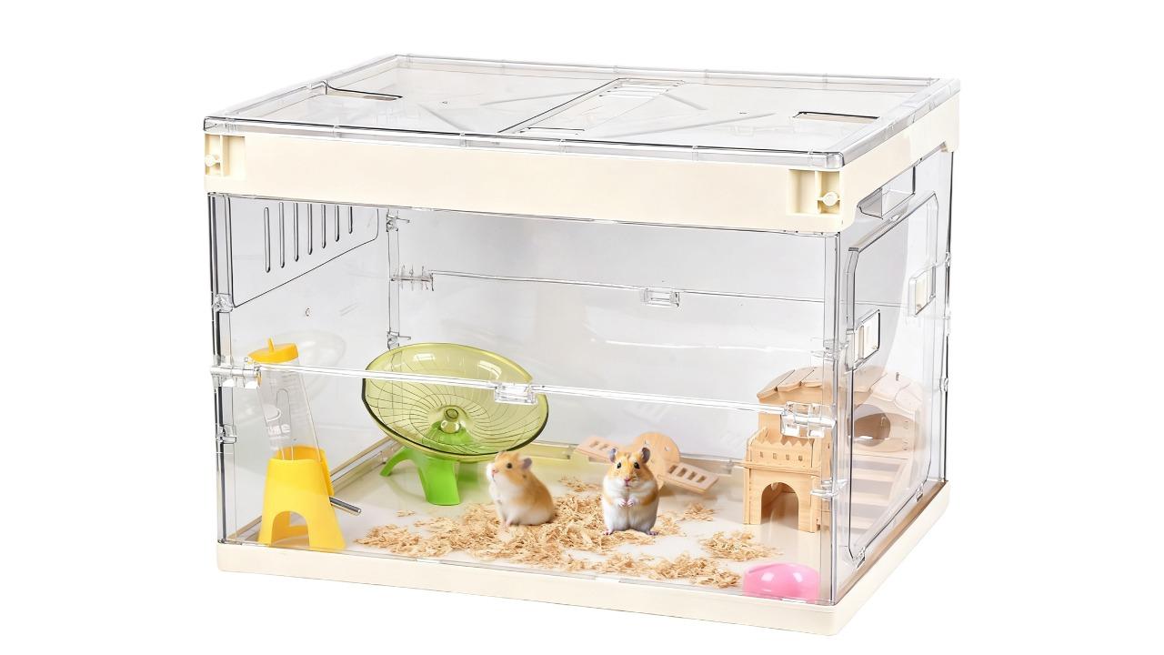 Advwin All-in-One Foldable Hamster Cage