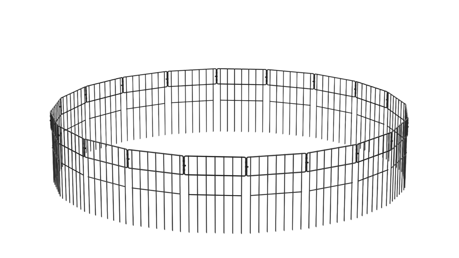 Advwin Metal Garden Fence Animal Barrier