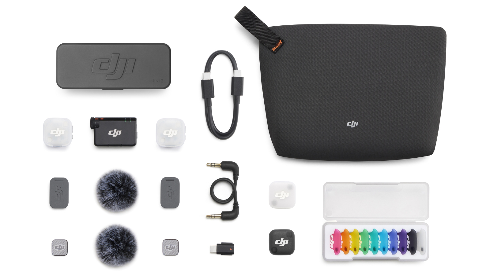 DJI Mic Mini 2 (2 TX + 1 RX + Charging Case)