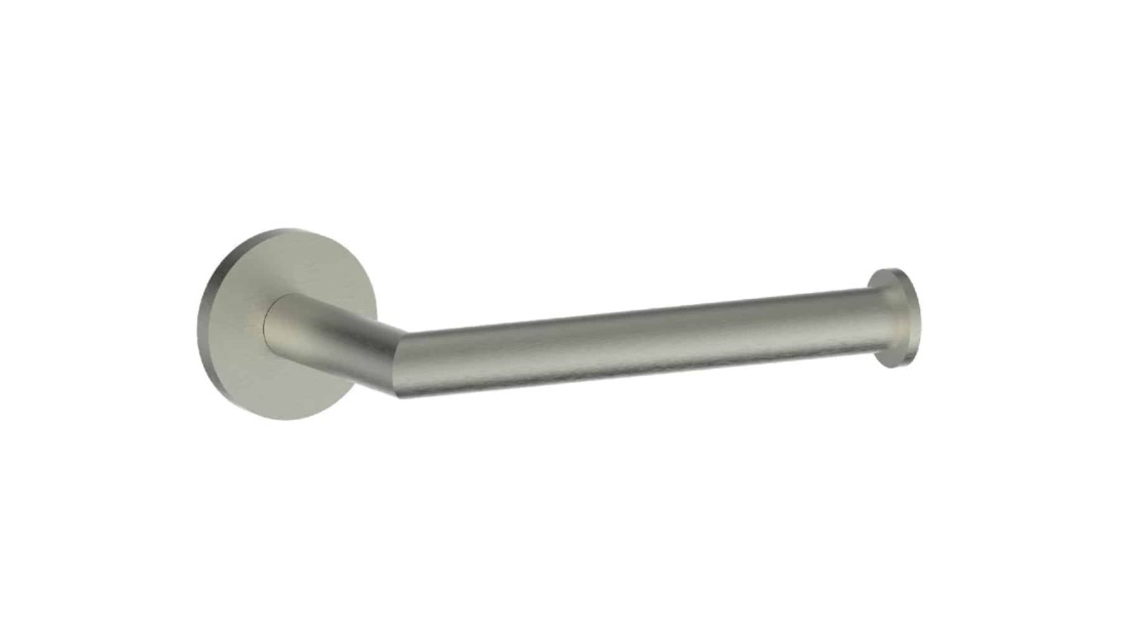 Greens Zola Stainless Steel Toilet Roll Holder - Brushed Nickel
