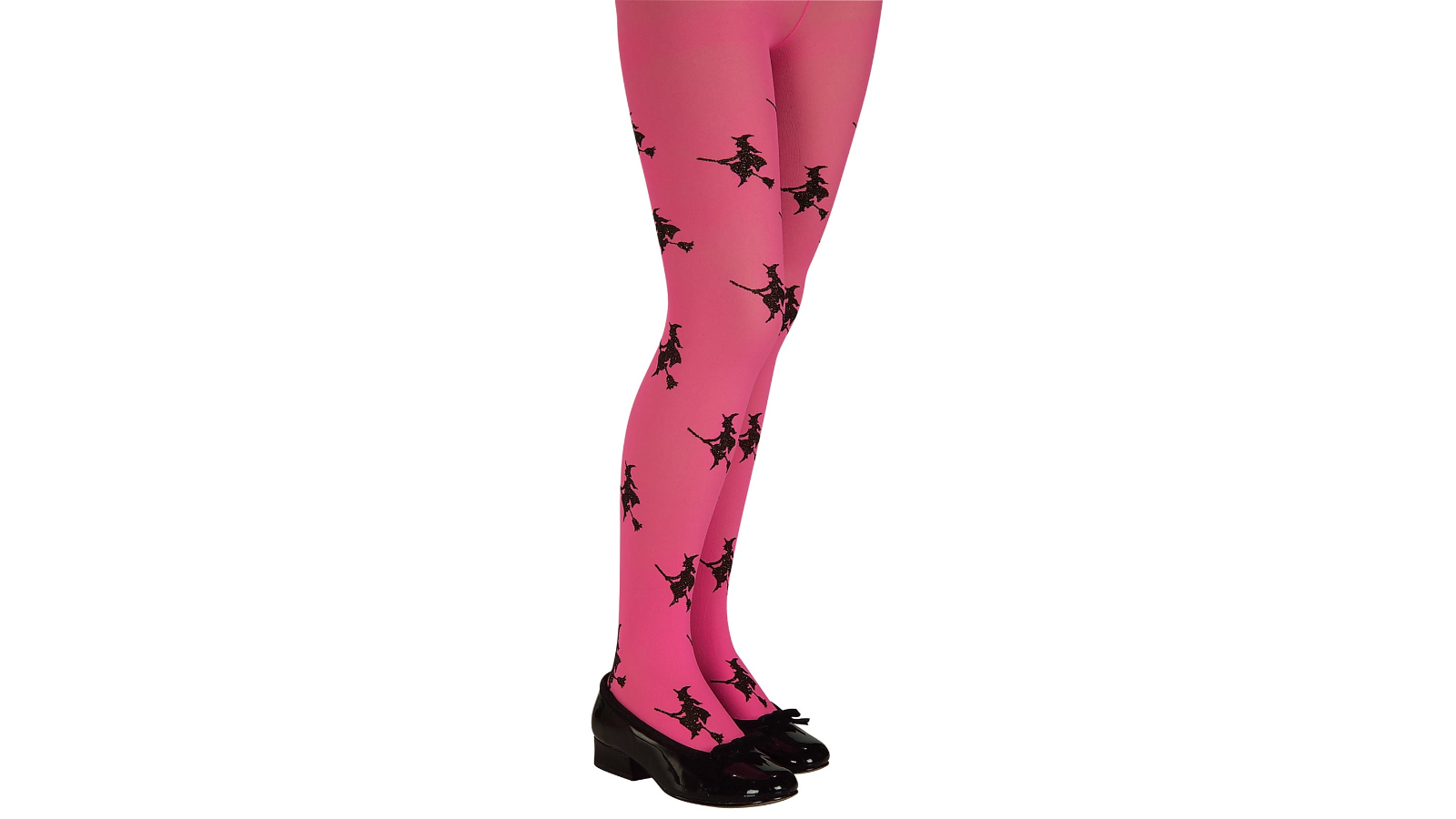 Rubies Small Glitter Witch Tights Child - Pink