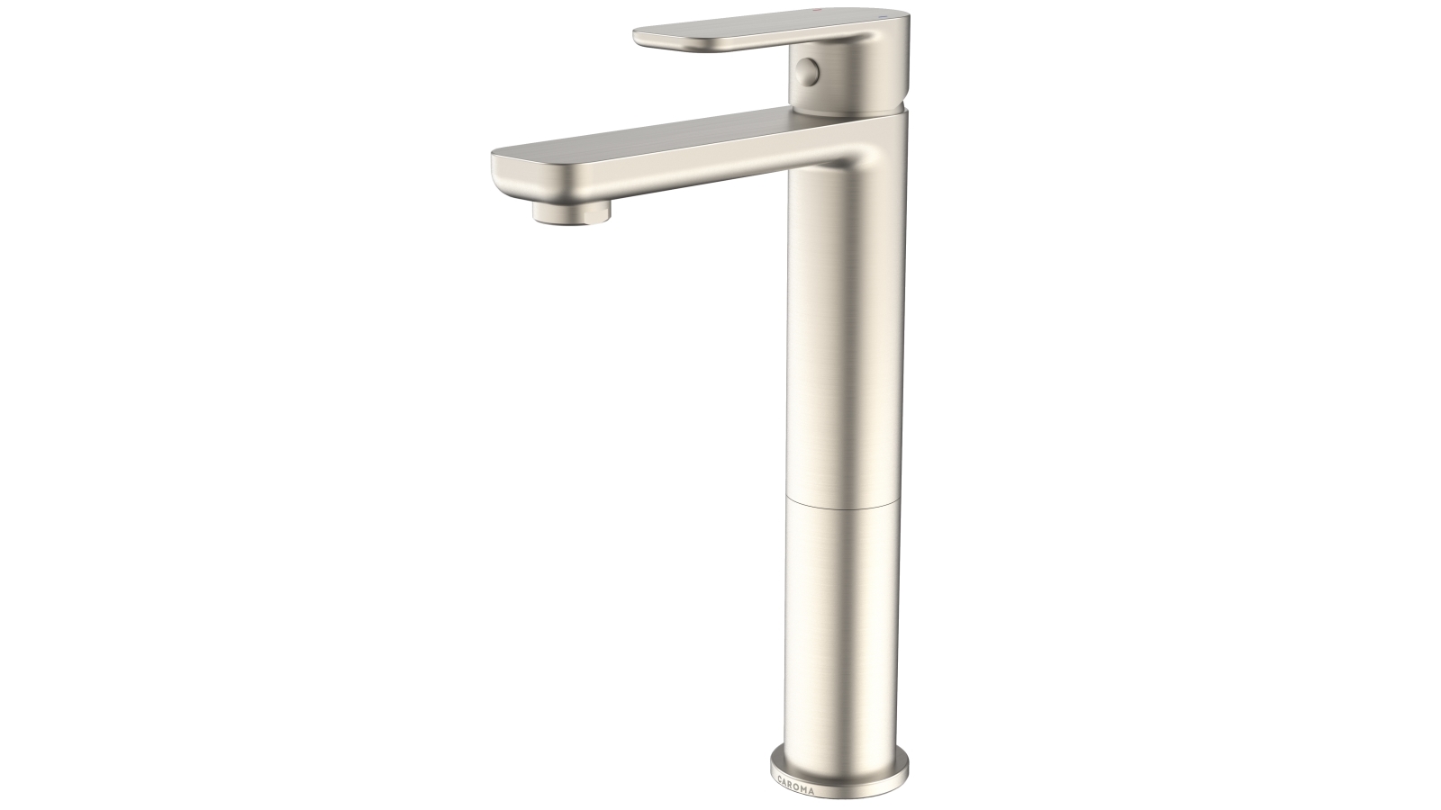 Caroma Luna Tower Basin Mixer Low Lead - Brushed Nickel