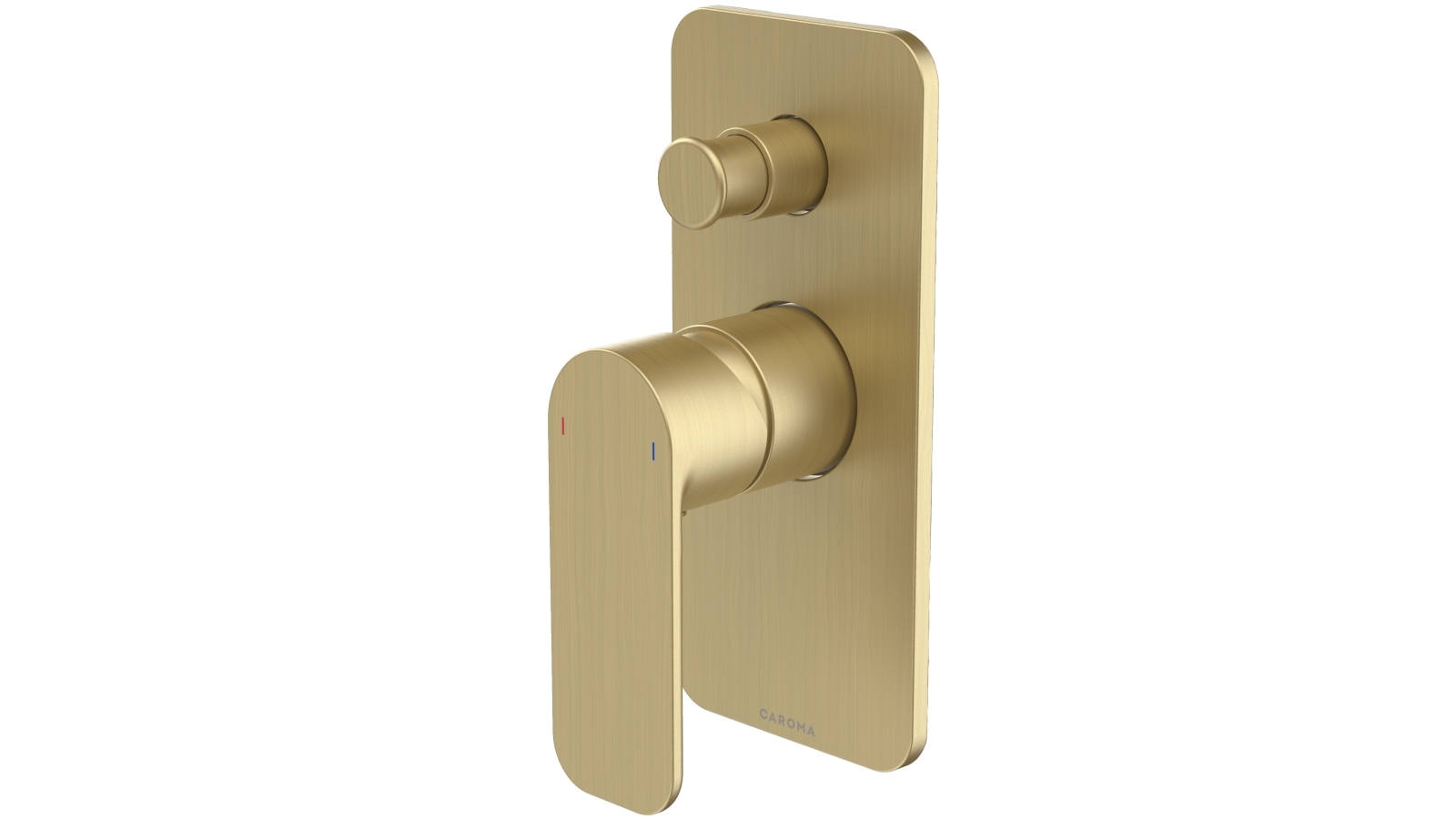 Caroma Luna Bath/Shower Mixer with Diverter - Brushed Brass