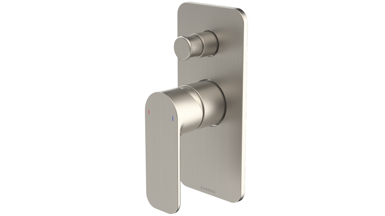 Caroma Luna Bath/Shower Mixer with Diverter - Brushed Nickel
