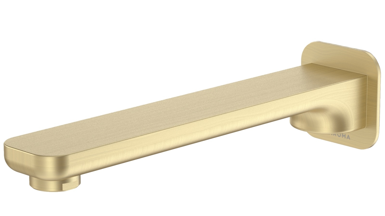 Caroma Luna Wall Bath/Basin Outlet Low Lead - Brushed Brass
