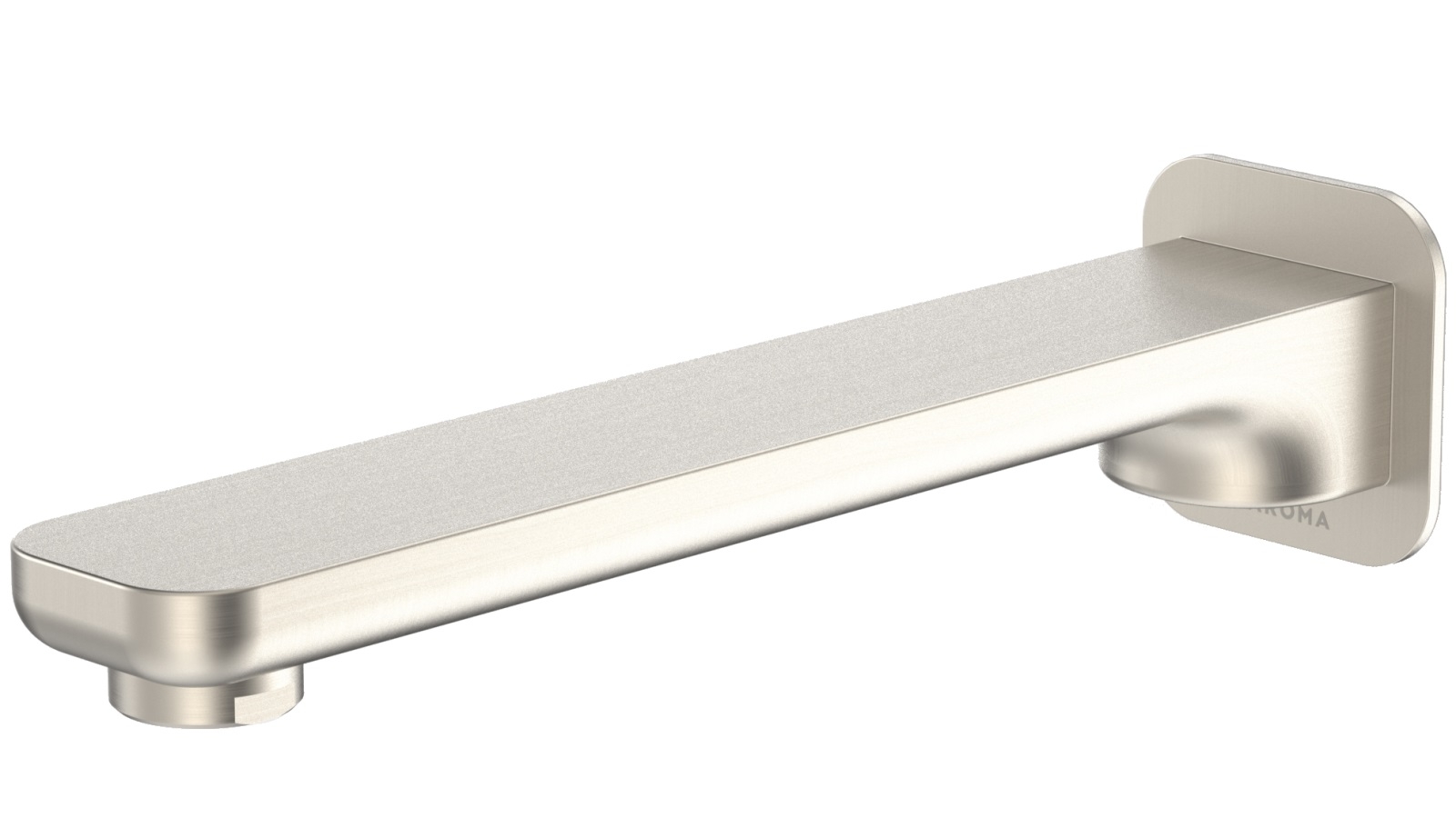 Caroma Luna Wall Bath/Basin Outlet Low Lead - Brushed Nickel