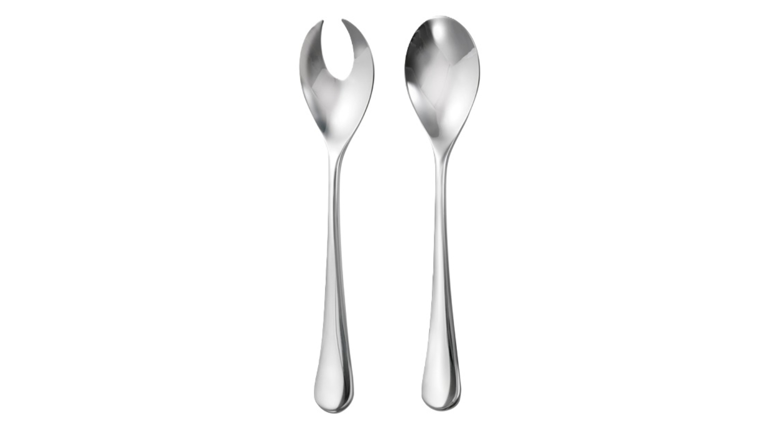 Robert Welch 2 Piece Stainless Steel Radford Traditional Salad Server