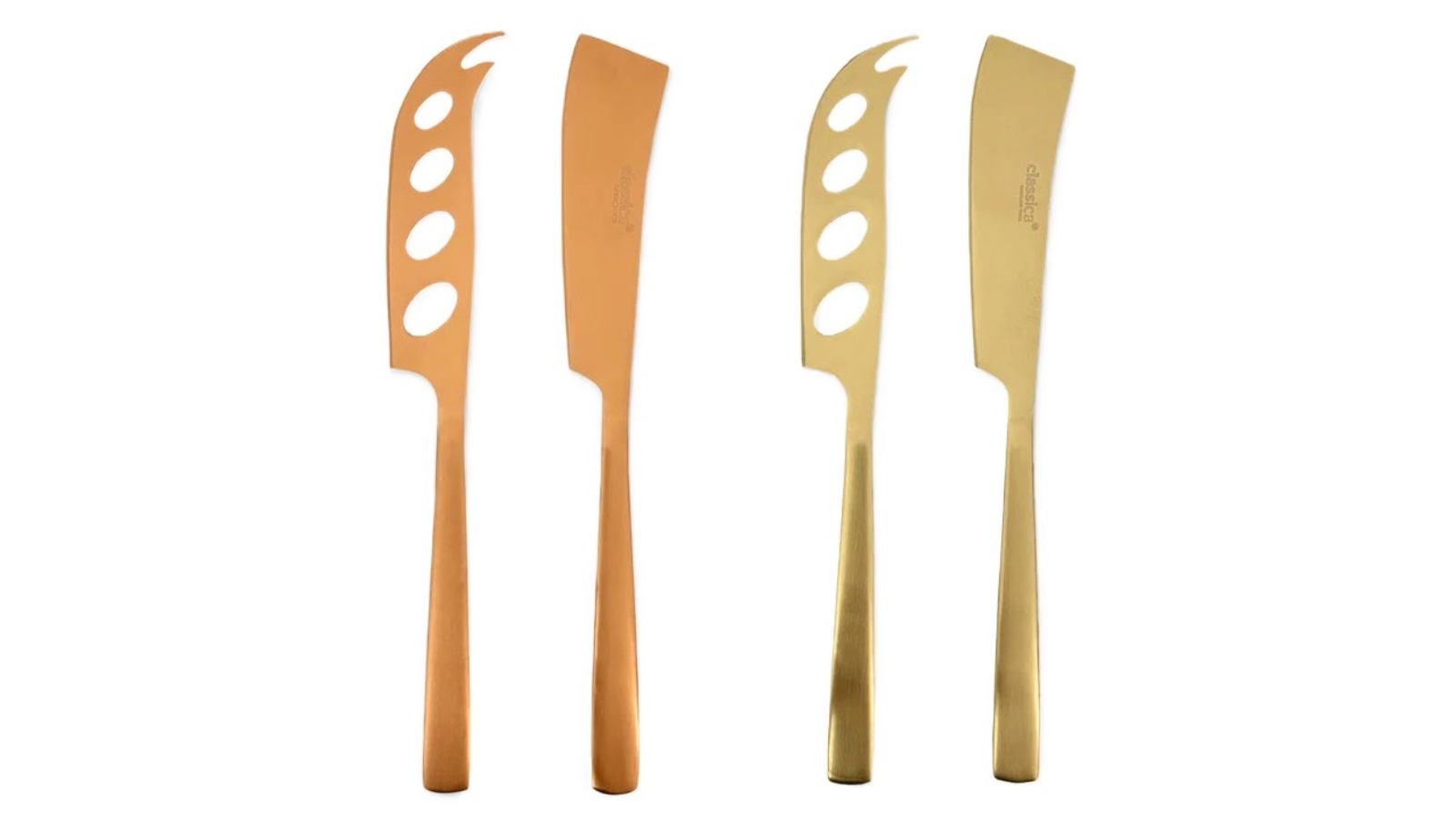 St. Clare 2 Piece Stainless Steel Cheese Knife Set