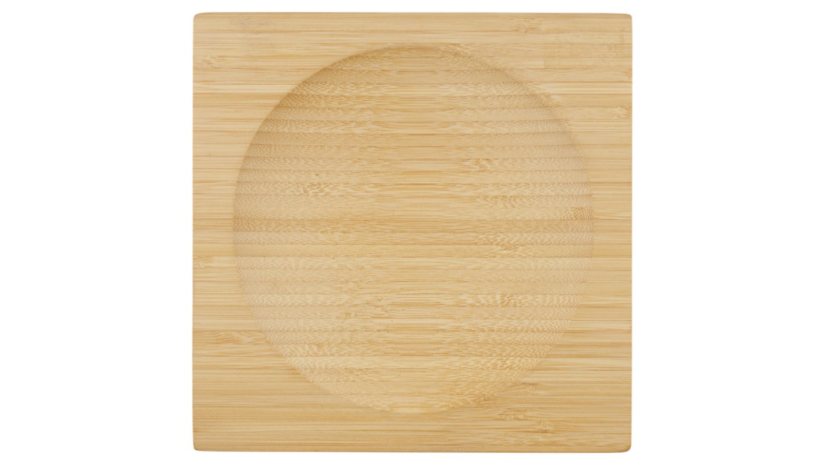 Maxwell and Williams Evergreen Bamboo Mezzaluna Square with Gift Box - Natural