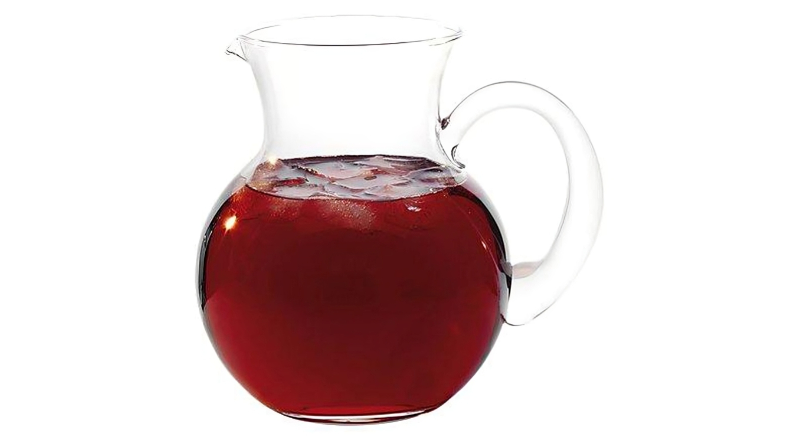 Maxwell and Williams Clear Diamante Waisted Modern Elegant Glass Jug - 1.5 Litre