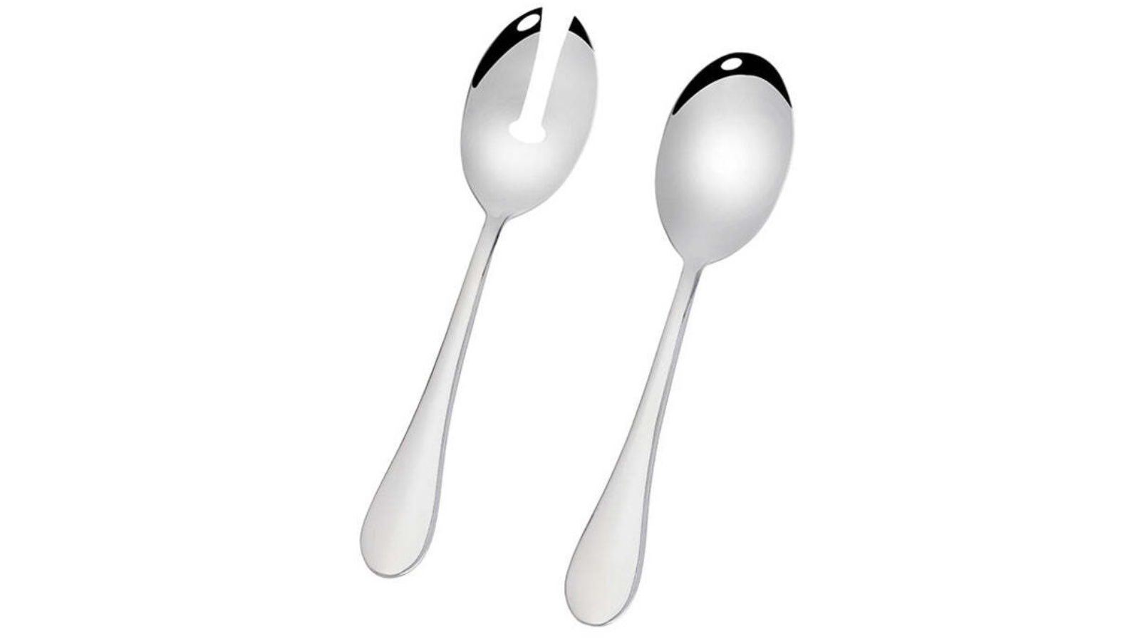 Stanley Rogers 2 Piece Stainless Steel Albany Entree Salad Server Set