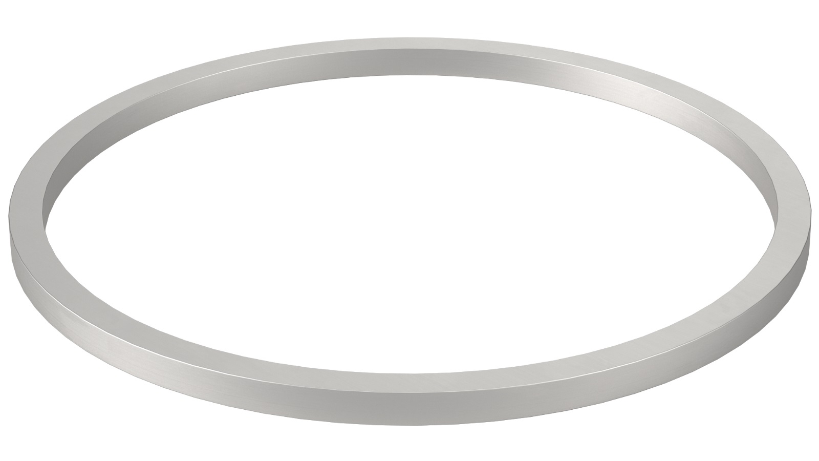 Caroma Liano II 400mm Round Basin Dress Ring - PVD Brushed Nickel