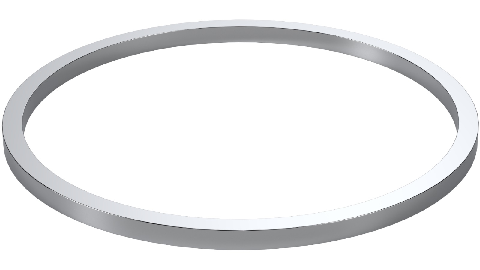 Caroma Liano II 400mm Round Basin Dress Ring - Chrome
