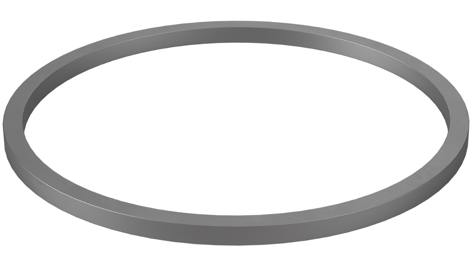 Caroma Liano II 400mm Round Basin Dress Ring - PVD Brushed Gunmetal