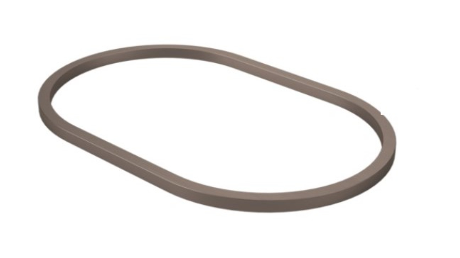 Caroma Liano II 530mm Pill Basin Dress Ring - Brushed Bronze