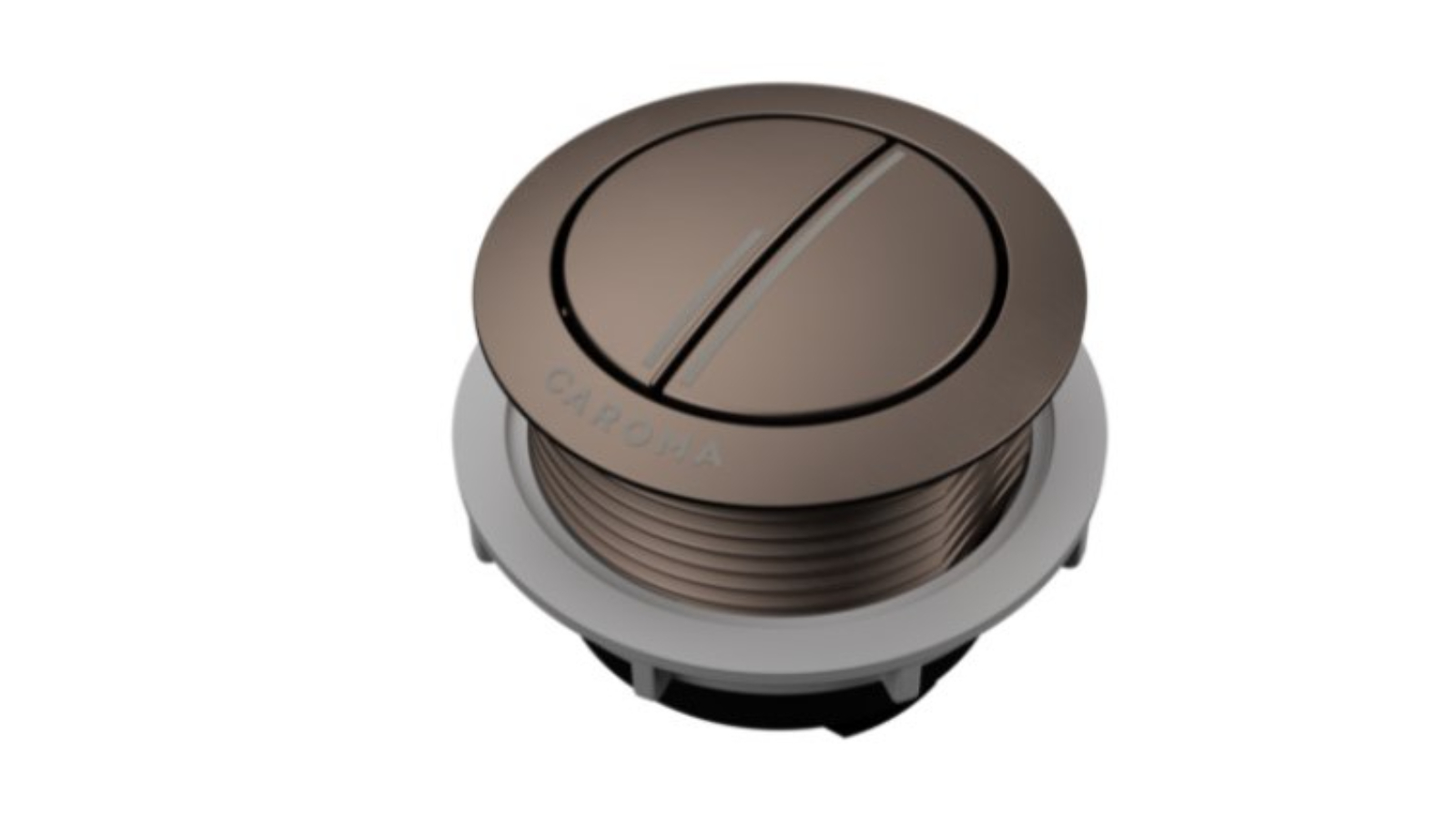 Caroma Urbane II Wall Faced Close Coupled Flush Button - Brushed Bronze 