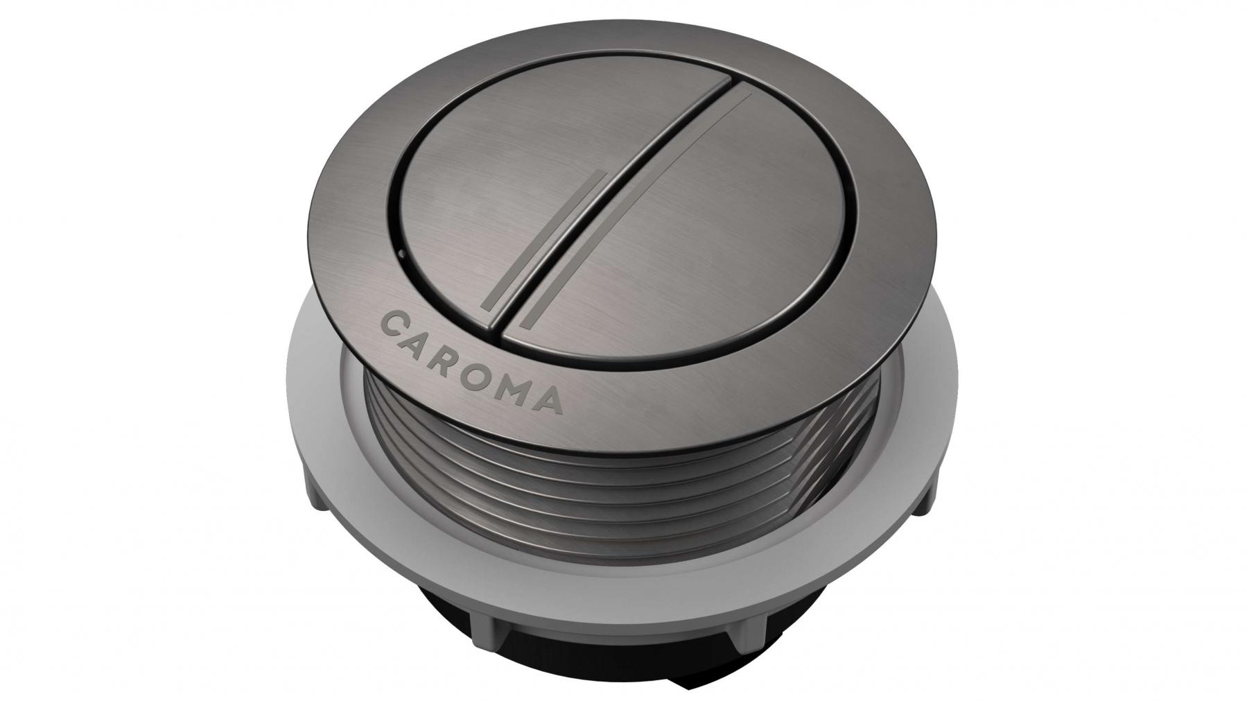 Caroma Urbane II Flush Button Set - Gunmetal