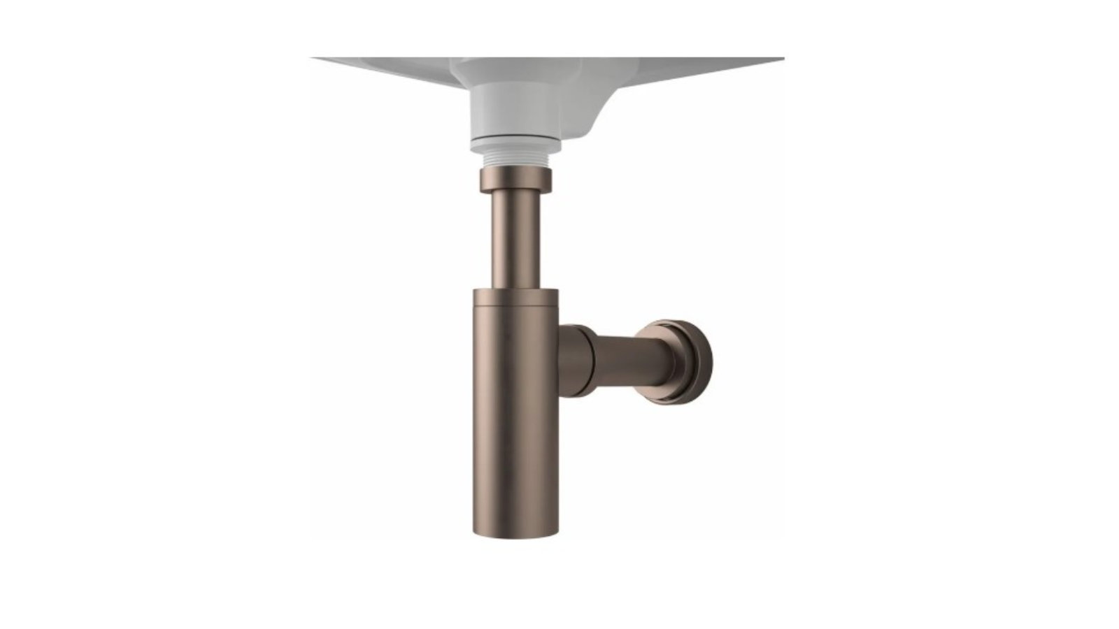 Caroma Contura II Bottle Trap - Brushed Bronze 