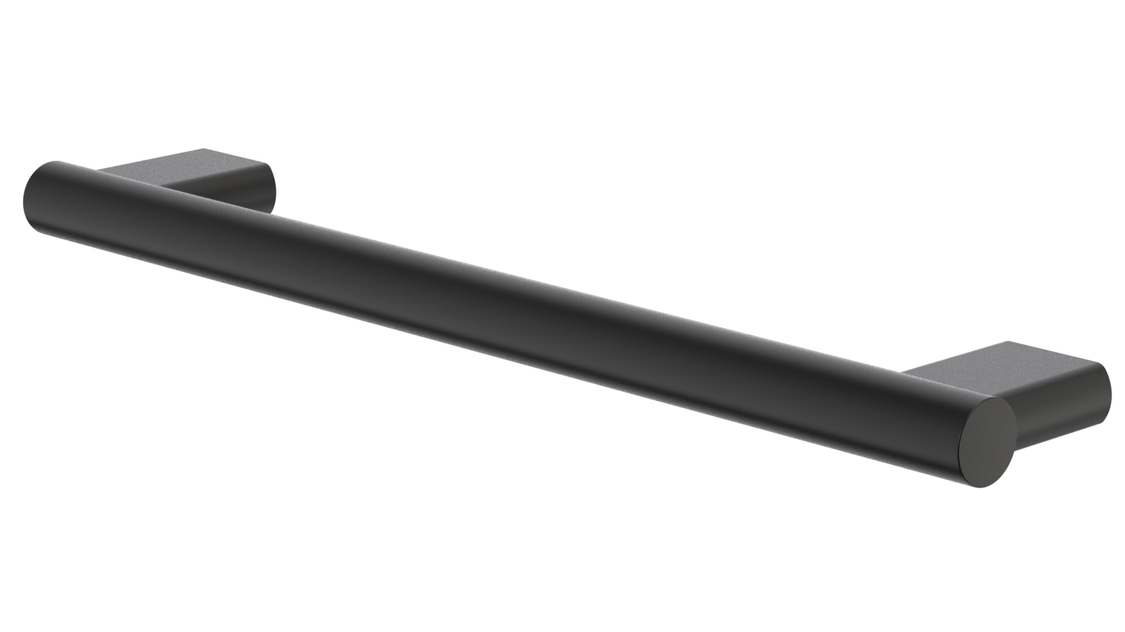 Caroma Opal Support Rail 450mm Straight - Matte Black