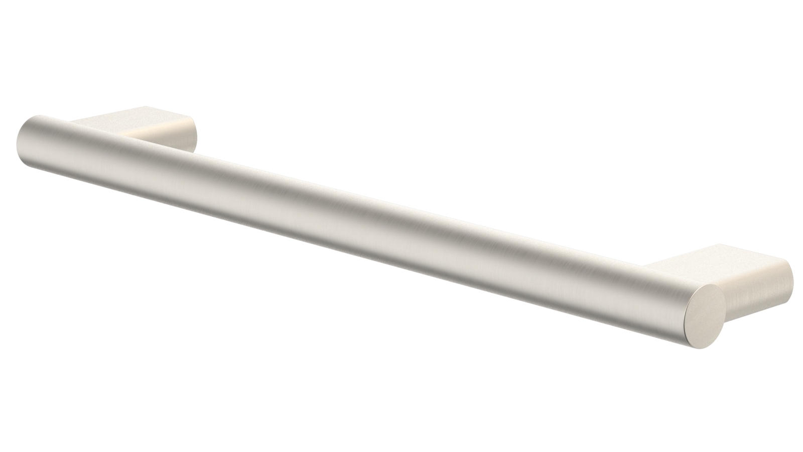 Caroma Opal Support Rail 450mm Straight - Brushed Nickel