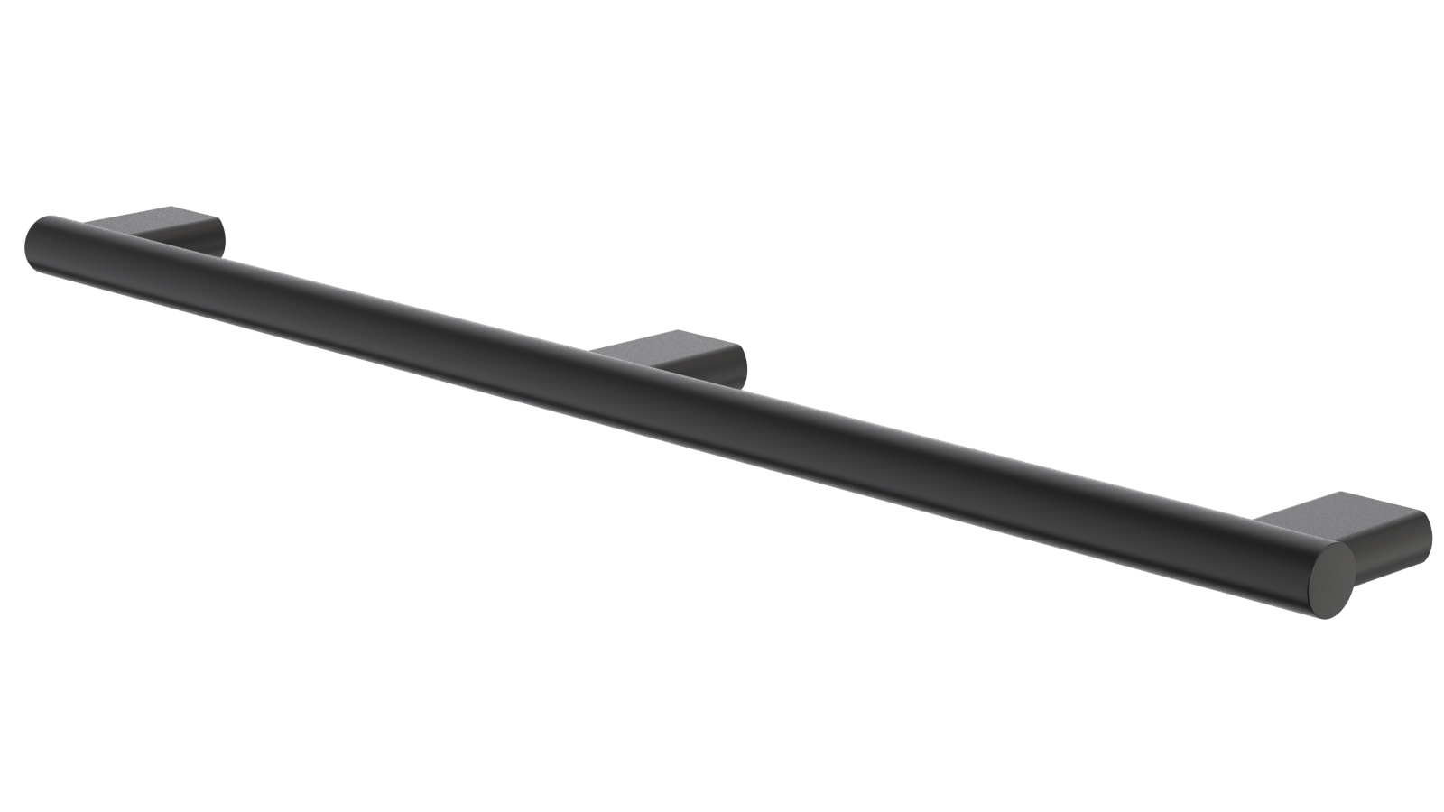 Caroma Opal Support Rail 800mm Straight - Matte Black