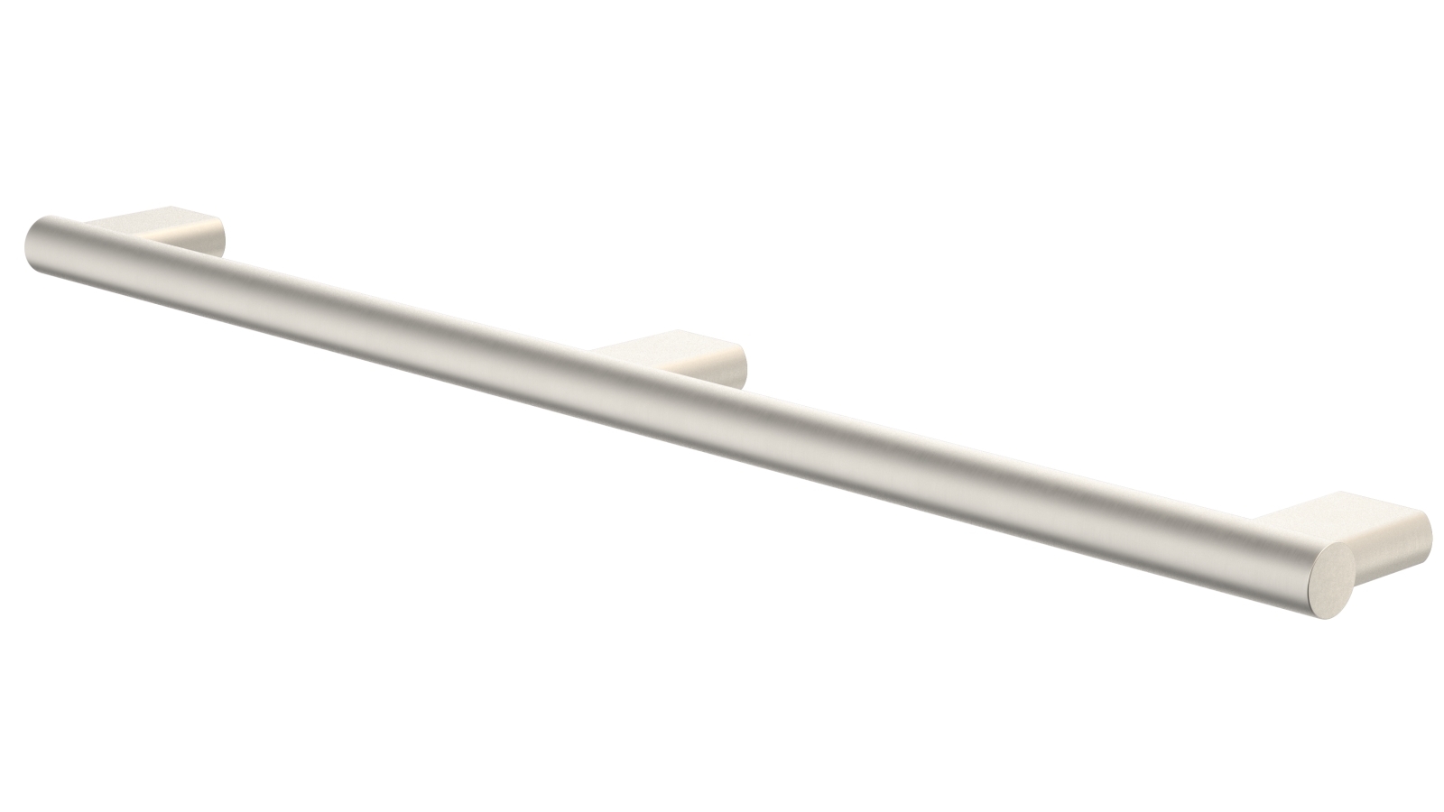 Caroma Opal Support Rail 800mm Straight - Brushed Nickel