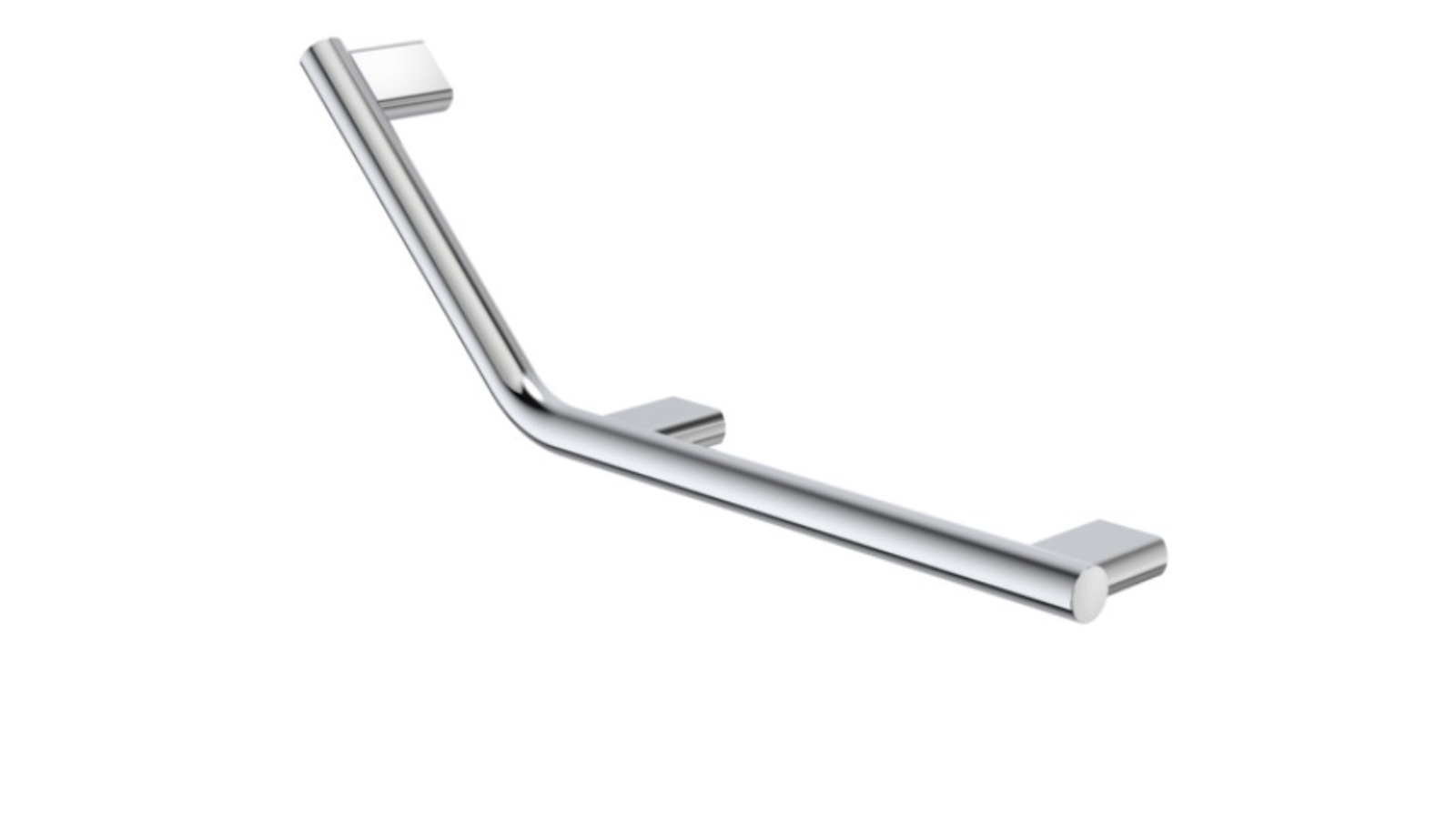 Caroma Opal Support Rail 135 Degree Right Hand Angled - Chrome