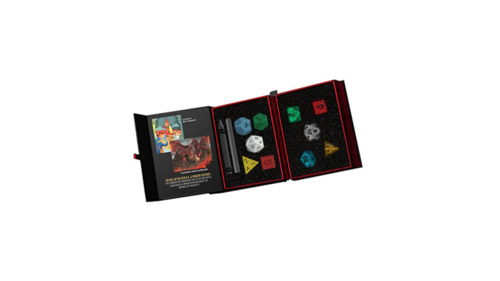 Fanroll Dungeons and Dragons 50th Anniversary then/now Set