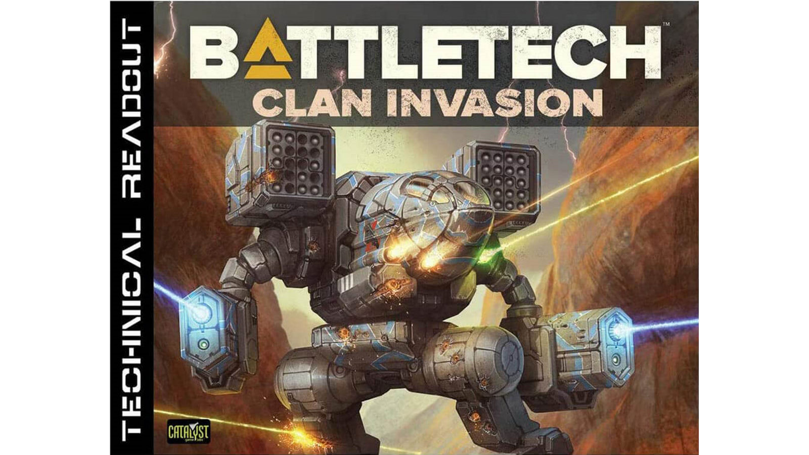 LatestBuy Battletech Technical Readout Clan Invasion Strategy Game ...