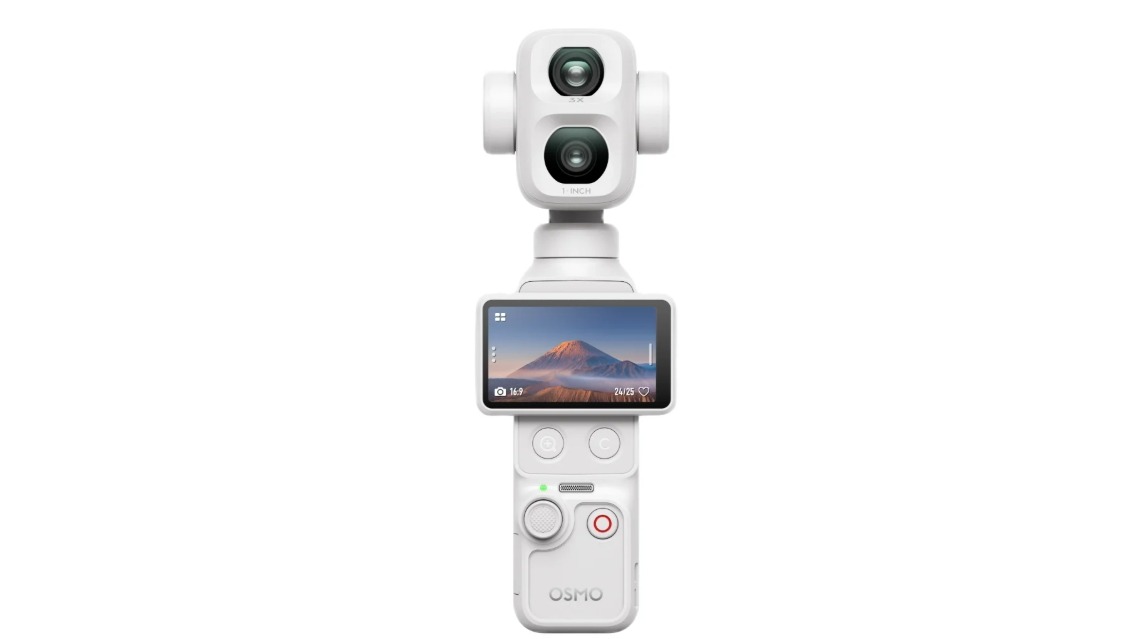 DJI Osmo Pocket 4P Vlog Combo - Pearl White