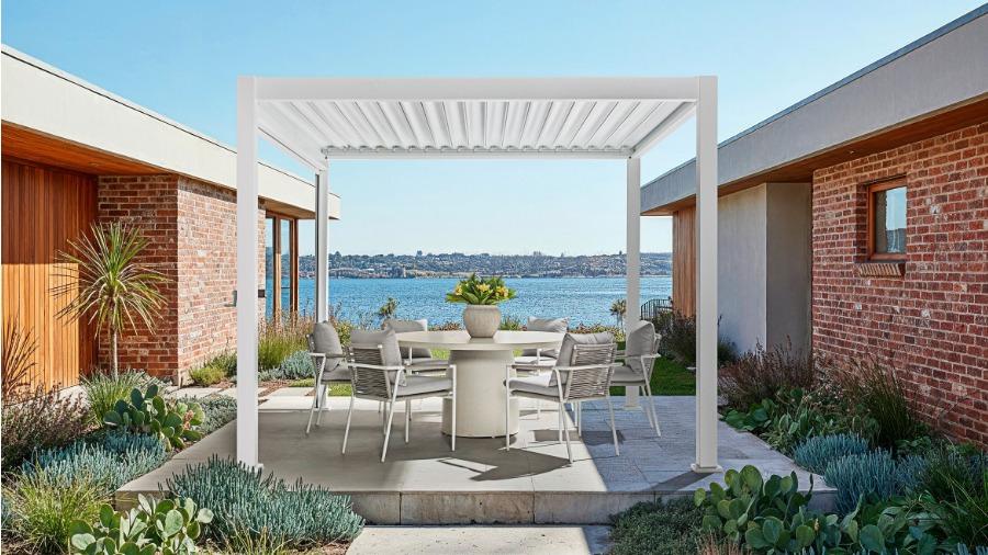 Pergola 3m Square – White