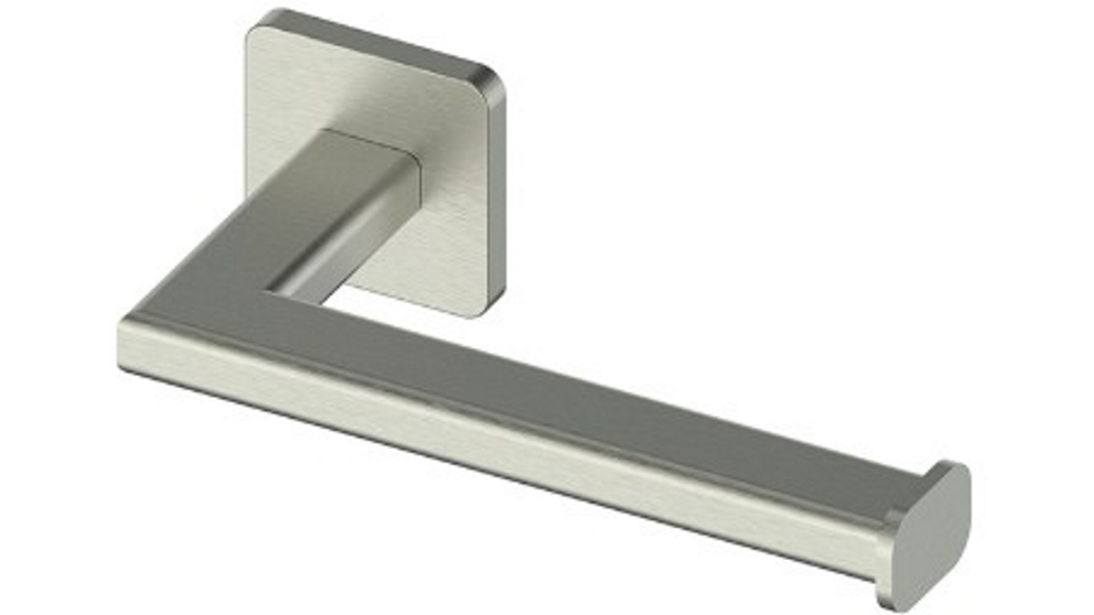 Greens Zuri Toilet Roll Holder - Brushed Nickel