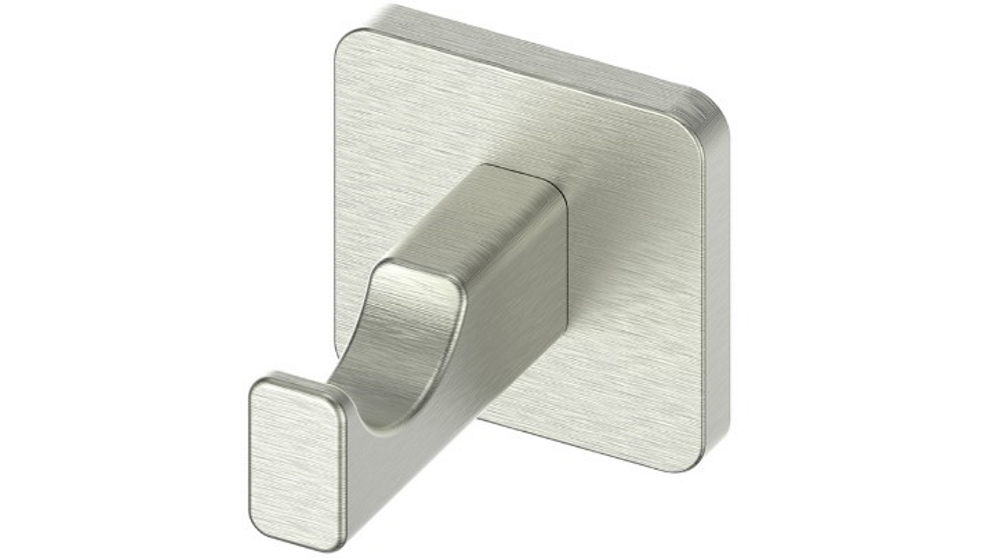 Greens Zuri Robe Hook - Brushed Nickel