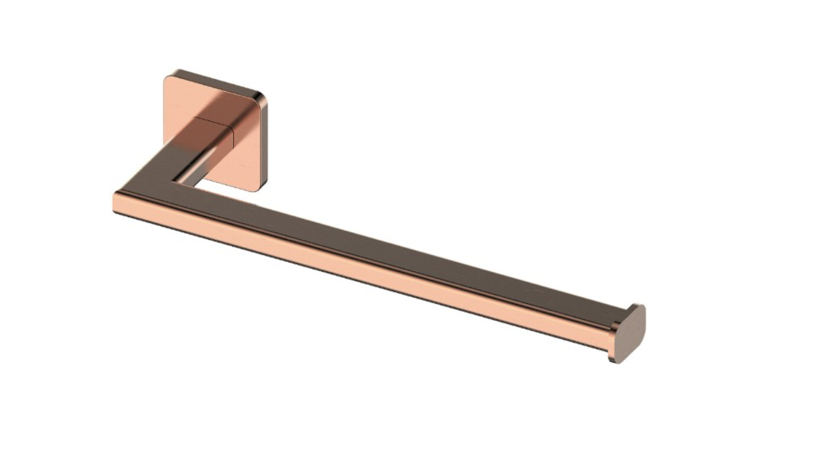 Greens Zuri Towel Holder - Brushed Copper