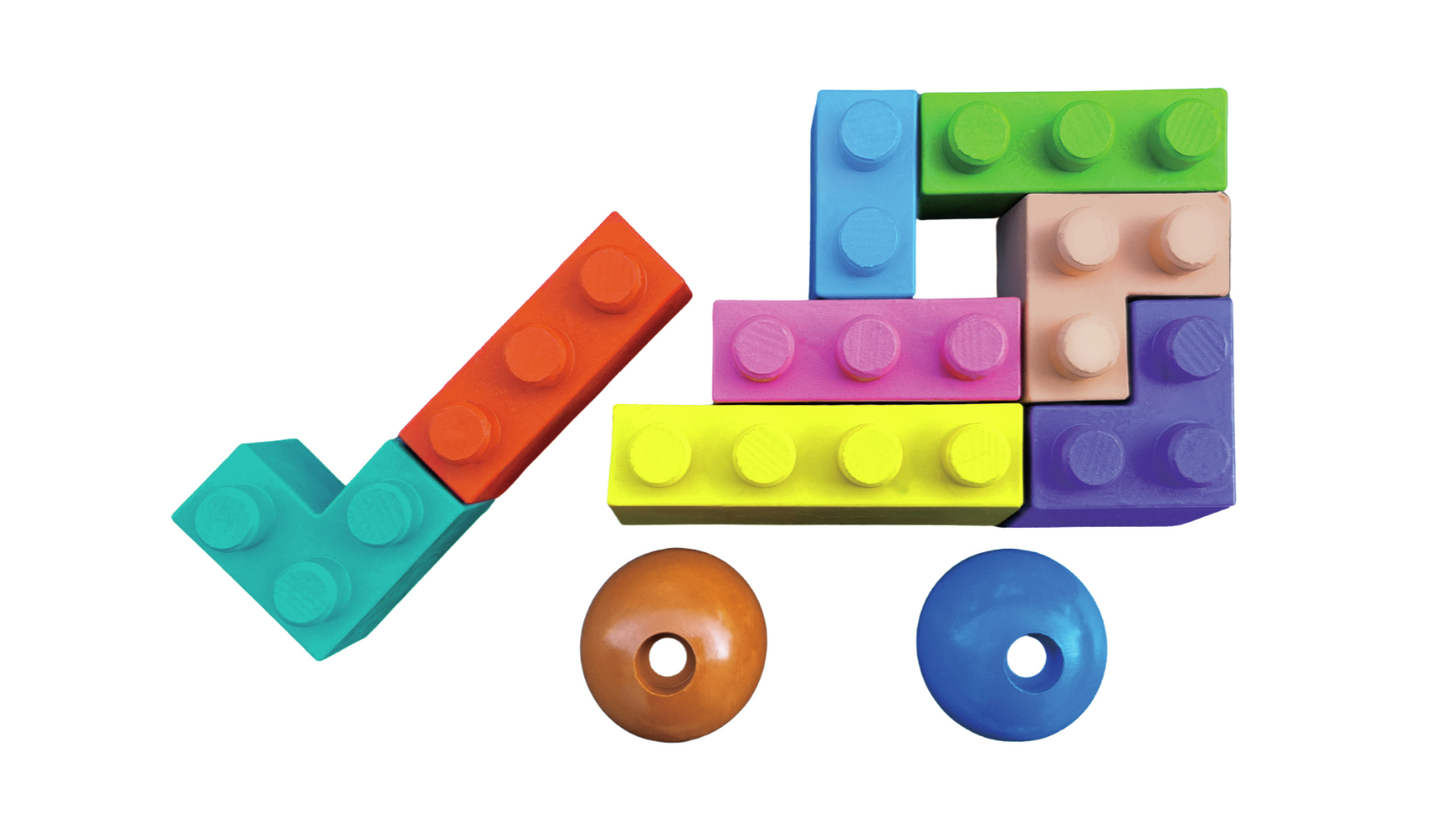 Jenjo Games Block Crayon - Forklift